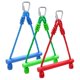 thumbnail image 1 of Balancín trapecio Ninja Monkey Bars Rainbow Craft para niños, paquete de 3 unidades, 1 of 6