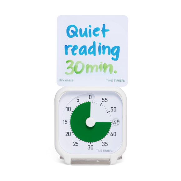 Temporizador visual TIME TIMER 3 en 1, 60 minutos, silencioso y portátil
