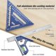 thumbnail image 2 of Juego de herramientas WORKPRO Carpenter Square Ruler, aleación de aluminio, 2 of 8