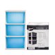 thumbnail image 1 of Cajonera Plastica 3 Separaciones Blanco/Azul, 1 of 1