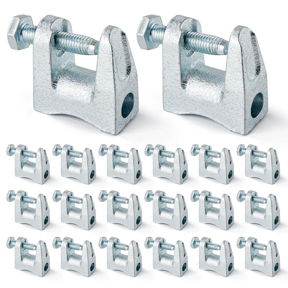 Abrazaderas para vigas Venitor 3/8" zincadas (paquete de 20)