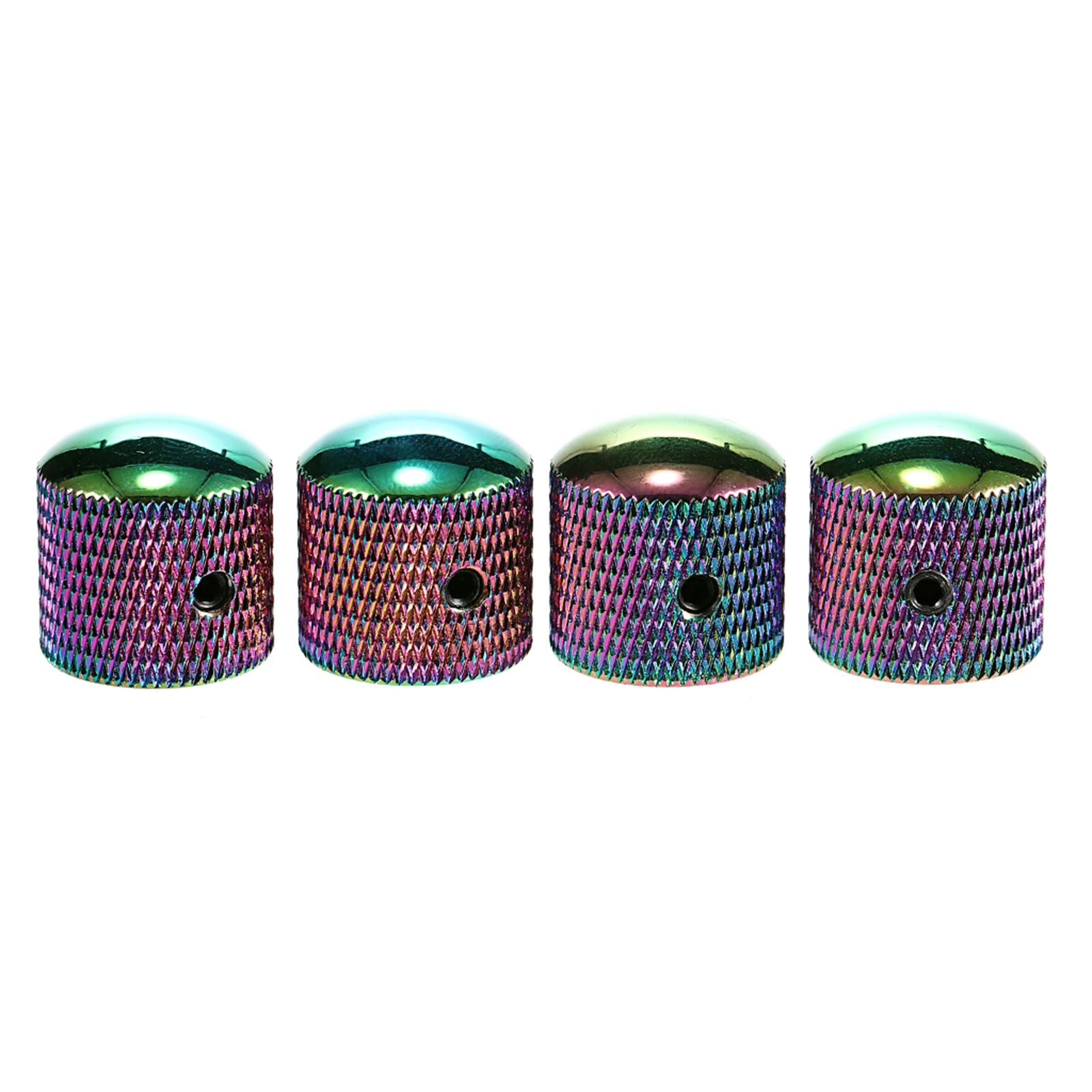 Bothyi - 4 Perillas De Repuesto Para Guitarra Eléctrica Y Bajo, Prácticas Perillas De Cúpula Premium