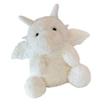 Bothyi - Muñeca De Almohada De Dragón Volador De Dibujos Animados Suave Para El Hogar Sofá Cama Vacaciones Niños Blanco