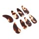 thumbnail image 4 of Finger de Guzheng de 8 pedazos de las u?as con el medio de la caja de almacenamiento, 4 of 5