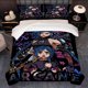 thumbnail image 1 of 3pcs Battle of the Two Cities Character Illustration Theme Printed Bedding Set Soft Duvet Cover and 2 Pillowcases for All Seasons, 1 of 5