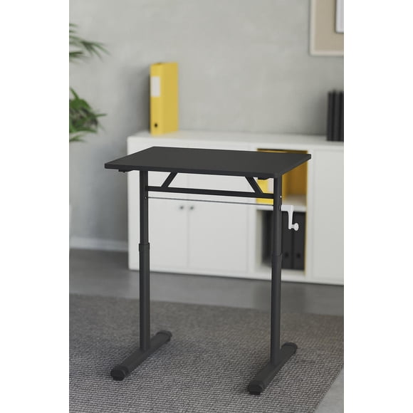 Escritorio Funcional Altura Ajustable 100x60x63-86cm Negro