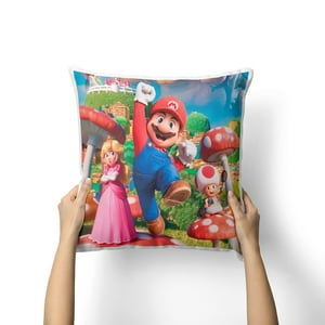 Creango - Cojin Decorativo Mario Bross Pelicula
