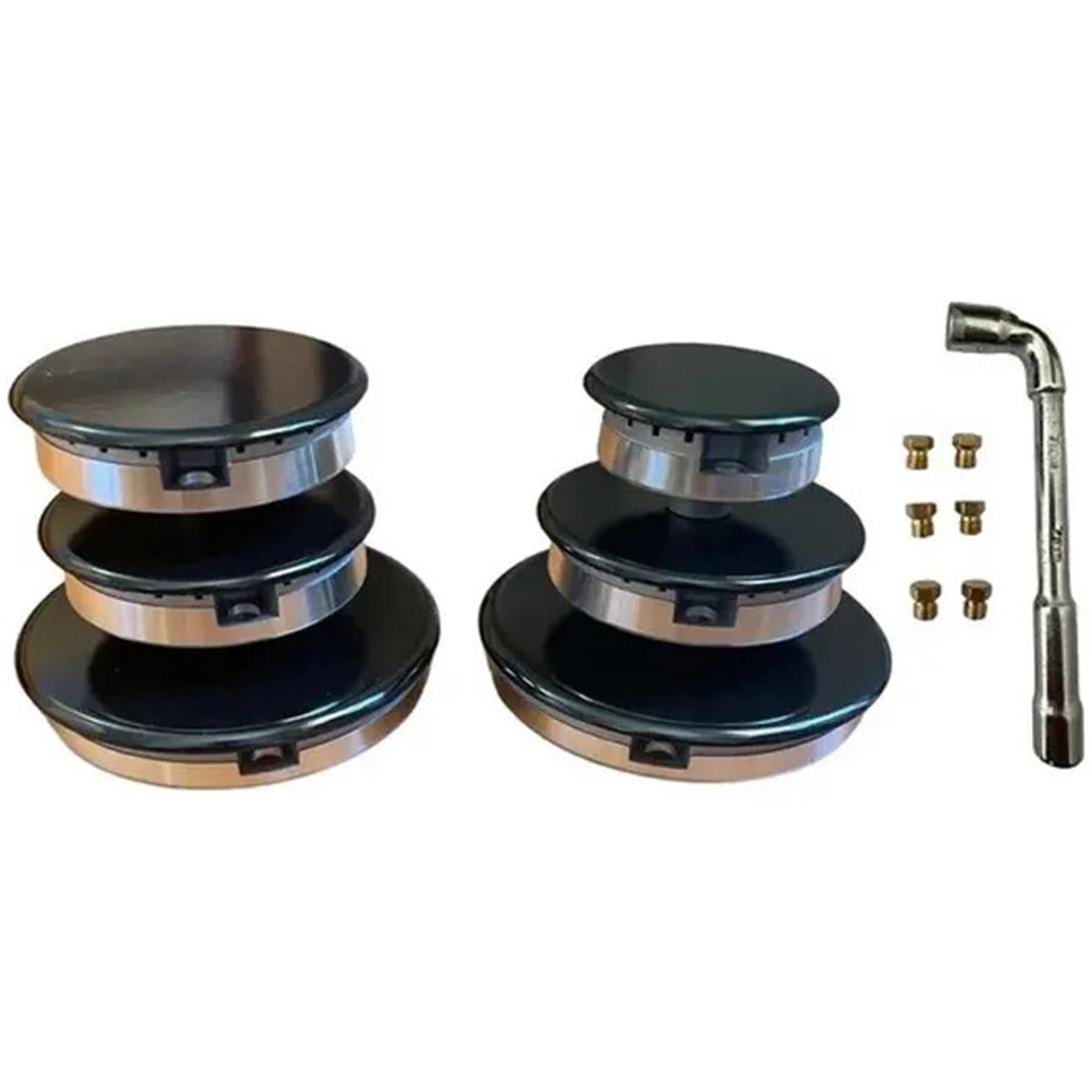 Genérica - Set 6 Quemadores Compatible Fensa-mademsa. +inyectores Gas Licuado