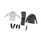 thumbnail image 2 of Conjunto De Traje Formal A Escala 1:6, Minipantalones Y Chaquetas Para Figuras Masculinas De 12 Pulgadas, 2 of 5