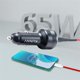 thumbnail image 3 of Cargador de coche KUNNV Warp 65W SuperVOOC para OnePlus 11 Ace, 3 of 7