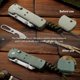 thumbnail image 4 of Navaja multiusos plegable OKNIFE Otacle U1 Green Micarta, 4 of 8