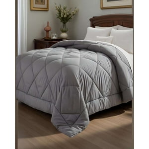 Rouss - Cubrecama Plumón Nordico 1 Plaza Mas 1 Funda Gris