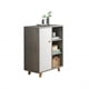 thumbnail image 1 of Mesa Lateral White&Silver, 1 of 2