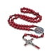 thumbnail image 3 of Rosario Intercession con medalla de San Benito (rojo), 3 of 5