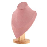 Ioensy - Busto De Maniquí Para Exhibición De Joyas, A Prueba De Arañazos, Para Estantes, Encimeras De Sala De Exposición, 10,5X16,7X23Cm