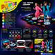 thumbnail image 3 of Manta de Baile Interactiva con Bluetooth para Niños - 120x92cm, 3 of 4