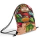 thumbnail image 5 of Tren de Dinosaurios Mochila de Cuerdas para Deportes y Gimnasio, Bolsa de Cuerdas Resistente al Agua, Bolsa Cinch, 30×40cm, 5 of 6