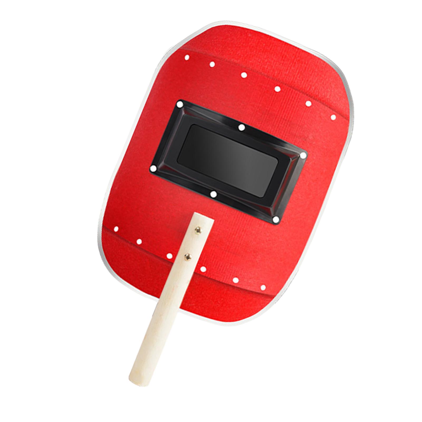 Magideal - Escudo De Mano Ligero Faciales De Seguridad Casco De Soldadura Escudo De Ojos Proteger De Pulido De Soldadura, Para Pulir Pulido De Dobladillo