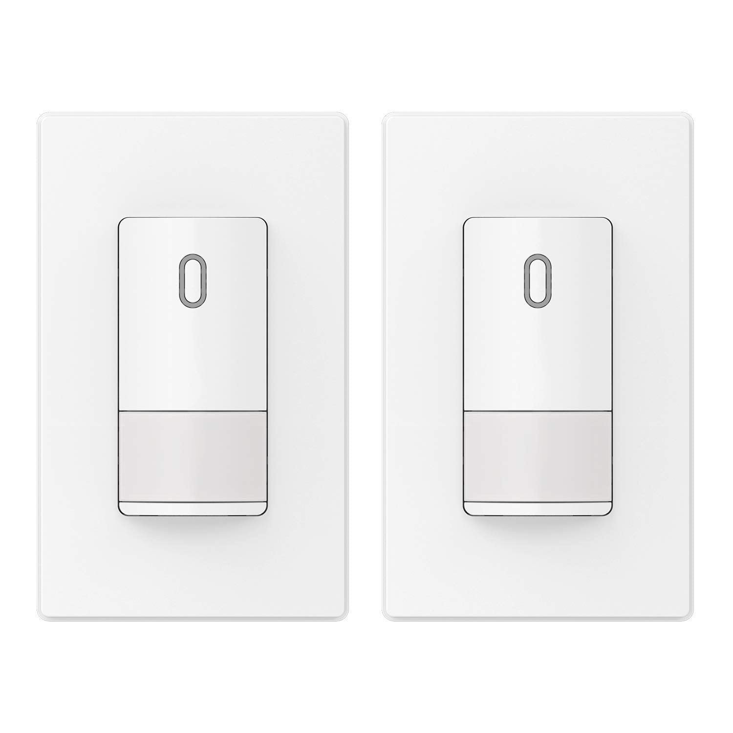 Interruptor De Luz Con Sensor De Movimiento Elegrp Unipolar Ul (paquete De 2)