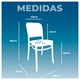 thumbnail image 3 of Pack 4 Sillas de Comedor con Agujero Arya, 3 of 3