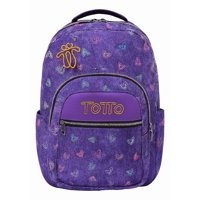 Mochila Escolar Totto Acuarela 20L Durable Y Ligera 4Mx / Acuarela