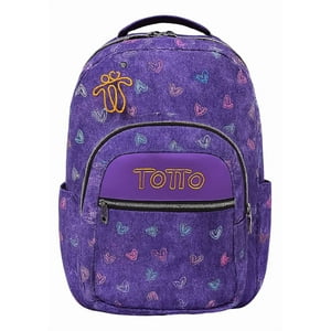 Mochila Escolar Totto Acuarela 20L Durable Y Ligera 4Mx / Acuarela