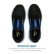 thumbnail image 4 of Zapatillas de correr Brooks Ghost 16 para hombre, color negro/azul, 11 Med, 4 of 6
