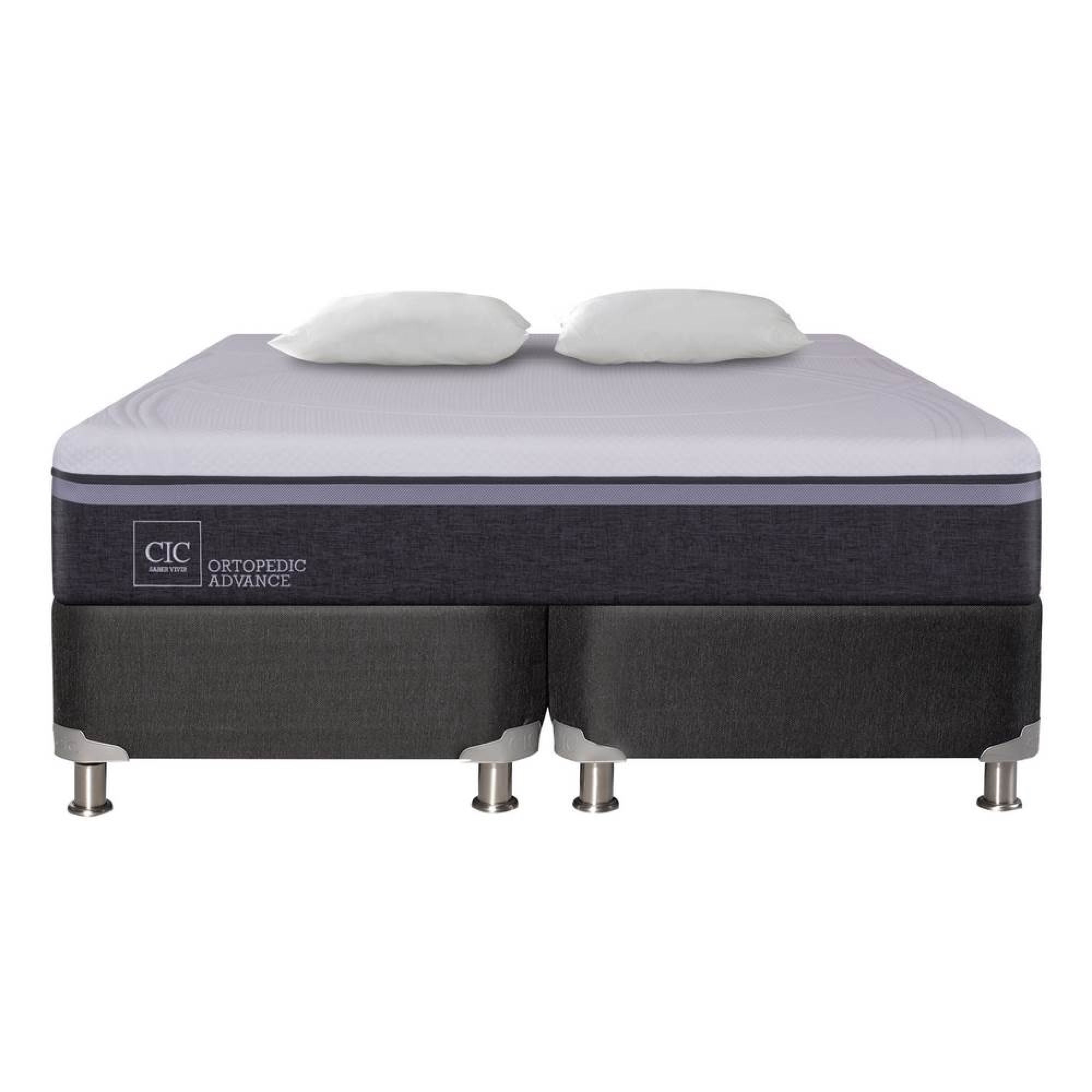 Box Spring Ortopedic Advance 2 Plaza Base Dividida