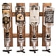 thumbnail image 1 of Dispensador De Licor De Pared Para 4 Botellas De Madera, 1 of 7