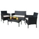 thumbnail image 1 of Juego De Living De Terraza Brisa 4 Piezas Para Exterior, 1 of 7