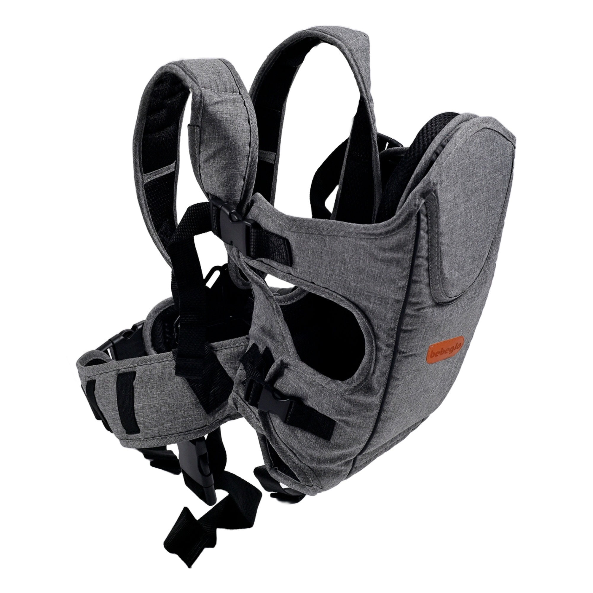 Bebeglo - Mochila Portabebés Rs-80140 Gris