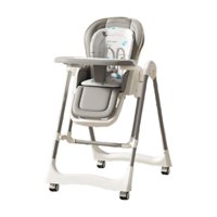 Golden Baby'S - Silla De Comer Plegable Multifuncional 3 En 1 De Bebé Gris