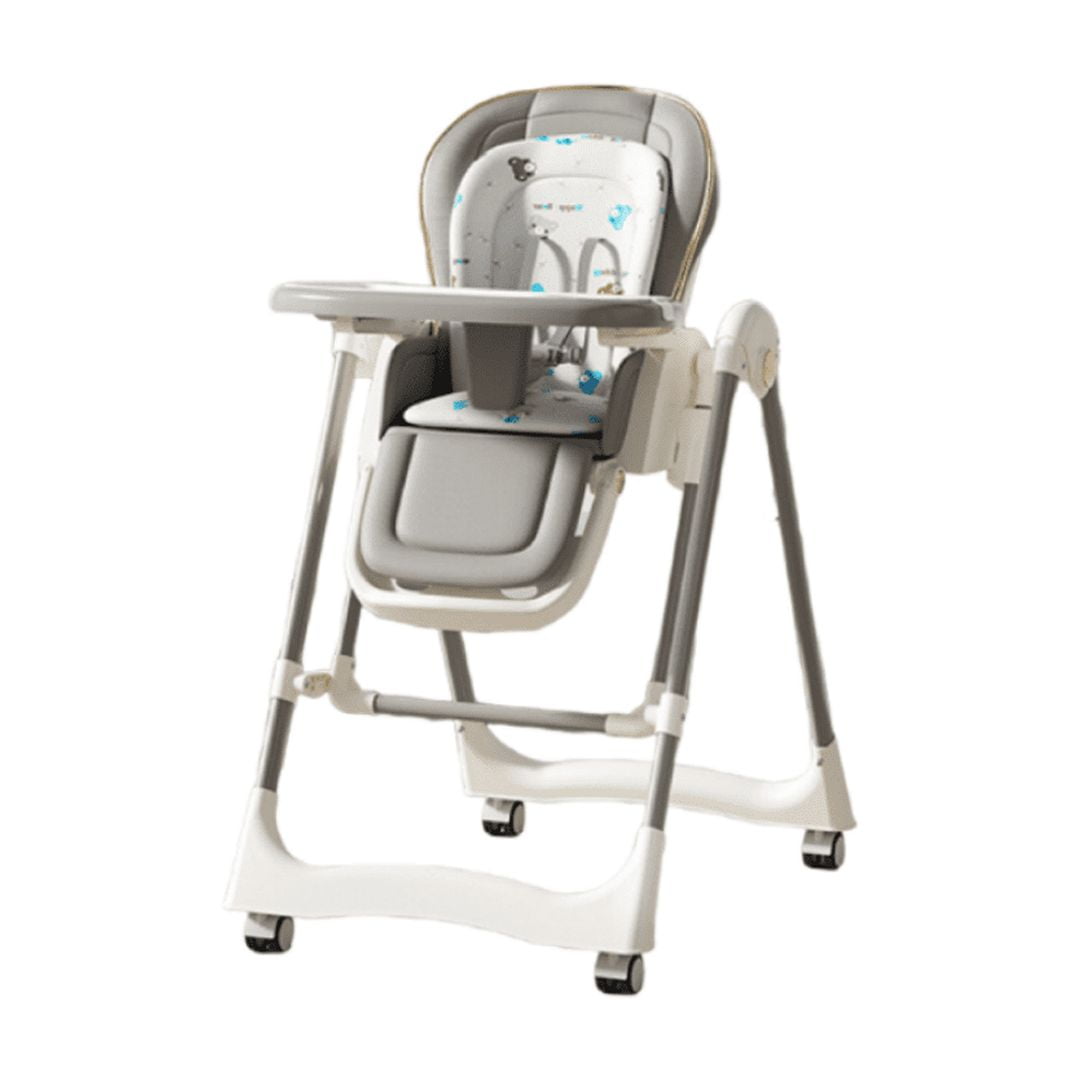 Golden Baby's - Silla De Comer Plegable Multifuncional 3 En 1 De Bebé Gris
