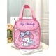 thumbnail image 1 of Portable Sanrio Lunch Bag Kuromi Cinnamoroll My Melody Travel Thermal Breakfast Box School Child Large Capacity Tote Food Bag, 1 of 3