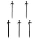thumbnail image 3 of 5x Carpas Con Clavos Resistentes, Inflexibles, Con Anilla De Cuerda, Estacas Para Acampar, 30 Cm, 3 of 4