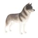 thumbnail image 5 of Simulación Animal Salvaje Modelo Figura Juguetes Estatuilla Decoración Para El Hogar Husky Grey, 5 of 5