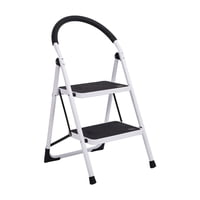 Mundo Online - Escalera Piso Escala Plegable 2 Peldaños Resistente