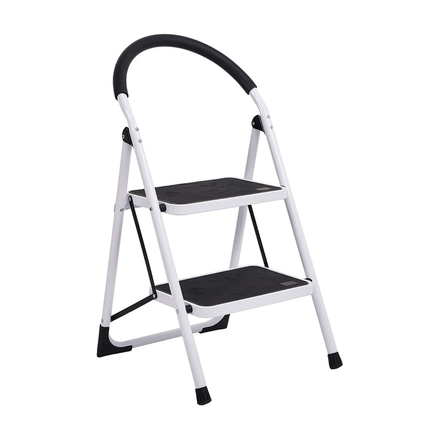 Mundo Online - Escalera Piso Escala Plegable 2 Peldaños Resistente