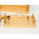 thumbnail image 3 of Set 3 Bandeja De Servicio Bambu Con Asas De Cocina Desayuno Madera, 3 of 5