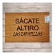 thumbnail image 1 of Tapete Limpia Pies Personalizado Sácate altiro las zapatillas, 1 of 7