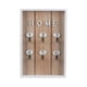 thumbnail image 1 of Porta Llave De Madera Cuadro Colgador Decorativo Para Llaves cafe, 1 of 6