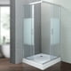 thumbnail image 2 of Shower Door Recto Style Blanco 80x80x198 Cm (incluye Receptáculo), 2 of 7