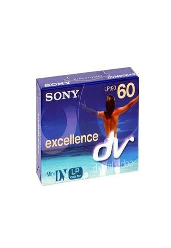Casete Minidv Sony Dvm60Ex23 De La Serie Excellence, 60 Min