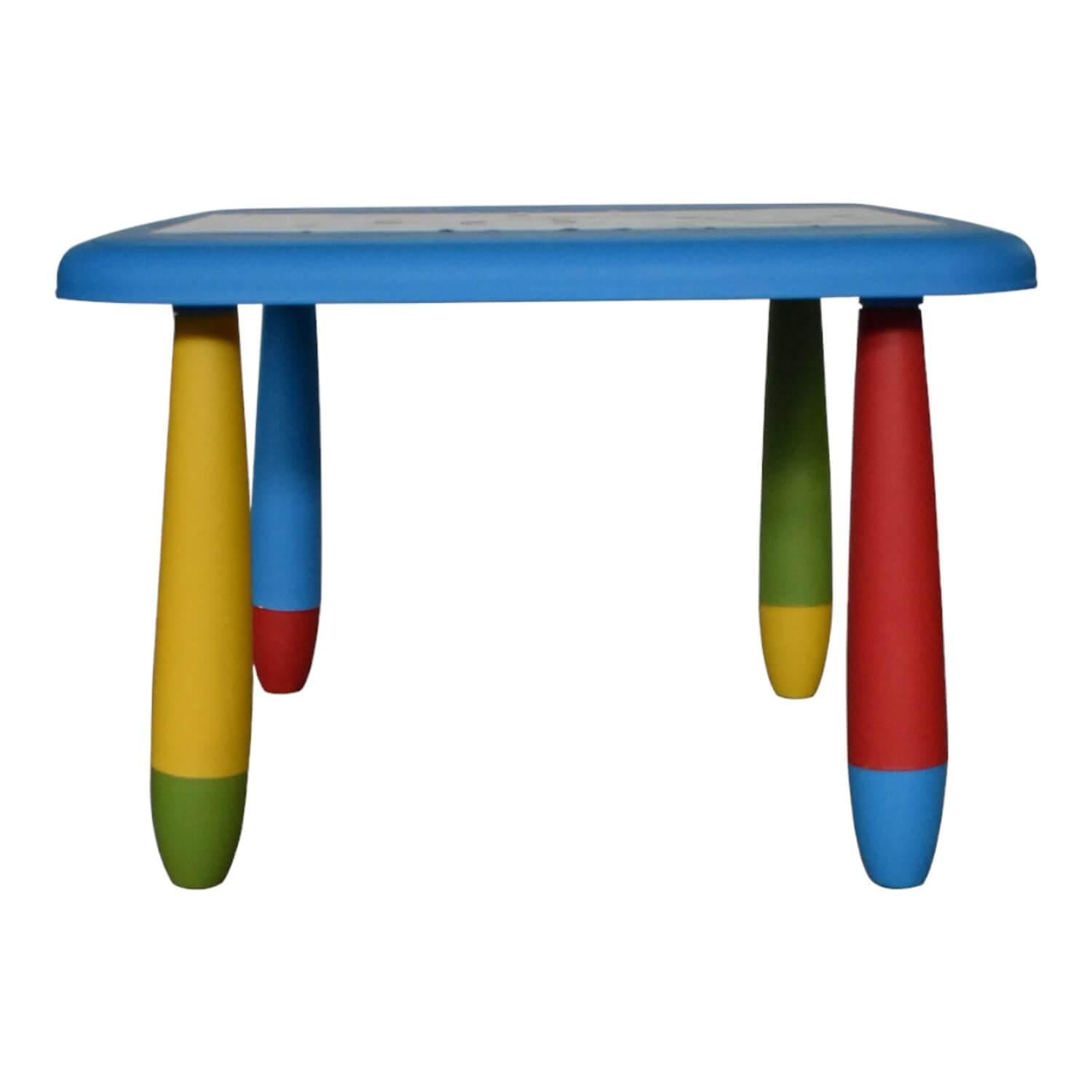 Mesa De Juego Infantil Para Niños 47x70x70 Cms Gamepower Azul Tamano Unico