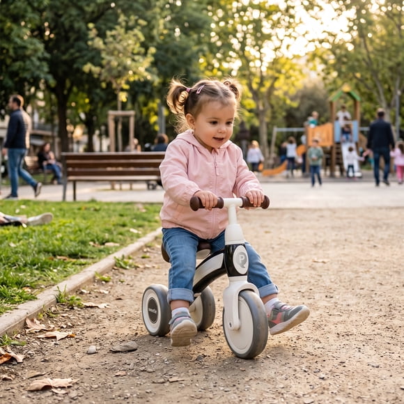 Balance Bike Sweetie Gris Oscuro Qplay