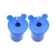 thumbnail image 2 of Pasacables Para Cables, Casquillos De Silicona, 2x Para Orificios De Pared De 1", Orificios Para Cables De Muebles, Color Azul, 2 of 3