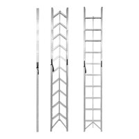 Genérico - Escalera Plegable Aluminio 10 Escalones Tijera 150Kg