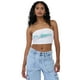 thumbnail image 1 of Peto Mujer Strapless Lettering Blanco Corona, 1 of 5
