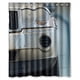 thumbnail image 1 of Cortina de ducha para coche, juego de cortinas de baño con ganchos, tamaño 60 x 72 pulgadas, 1 of 3