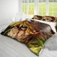 thumbnail image 3 of At-tack -on Gia-nt Anime Soft- -3D Prin-ted Du-vet Cove-r Bedding Se-t with Comforte-r Cover 3- Piece Set, 3 of 5